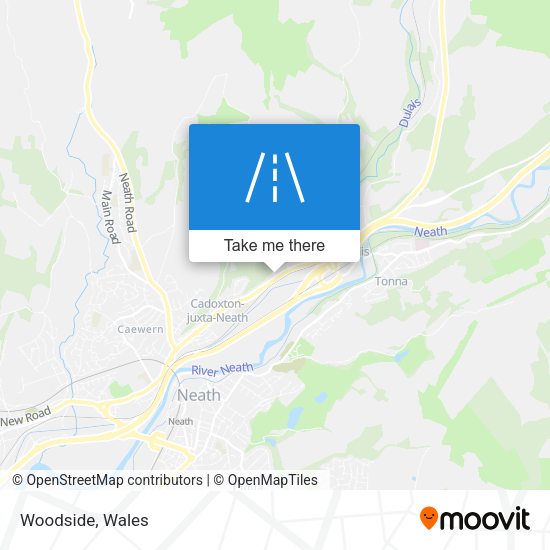 Woodside map