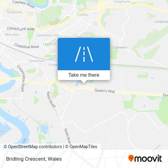 Bridling Crescent map