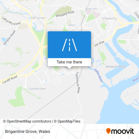 Brigantine Grove map