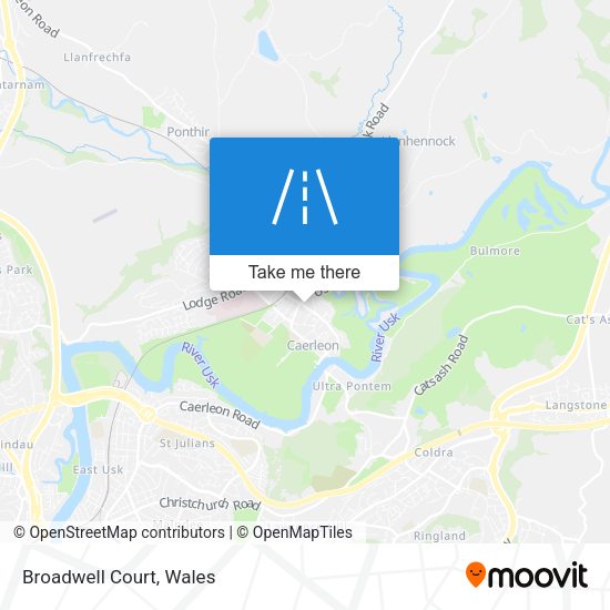 Broadwell Court map