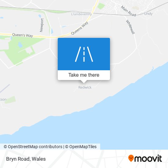 Bryn Road map