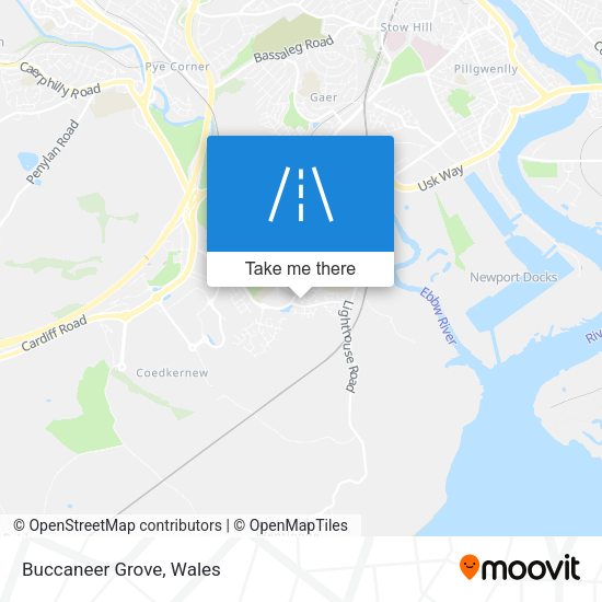 Buccaneer Grove map