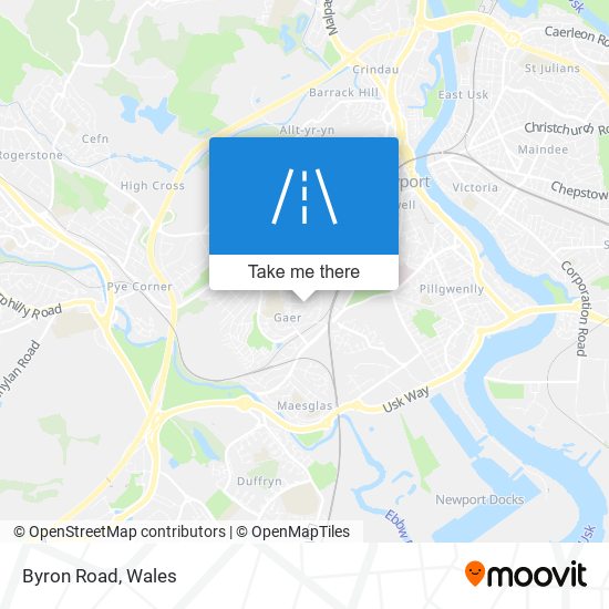 Byron Road map