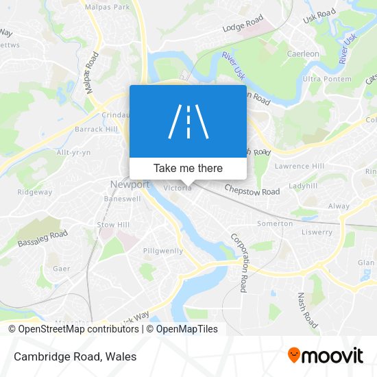 Cambridge Road map