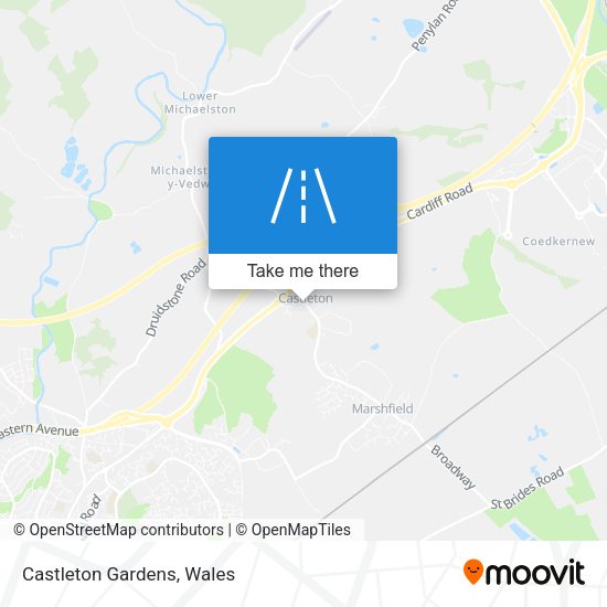 Castleton Gardens map