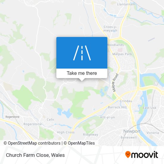 Church Farm Close map