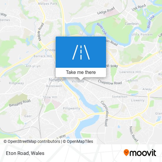 Eton Road map