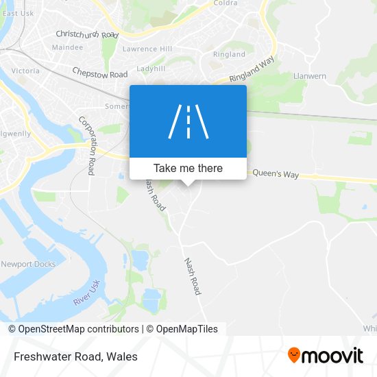 Freshwater Road map
