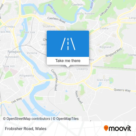 Frobisher Road map