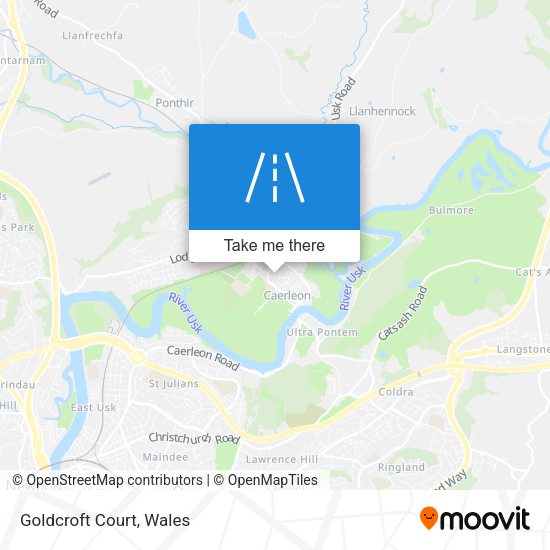 Goldcroft Court map