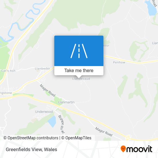 Greenfields View map