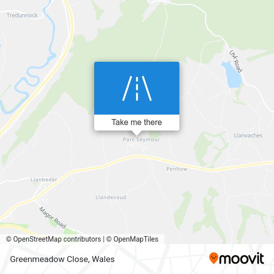 Greenmeadow Close map