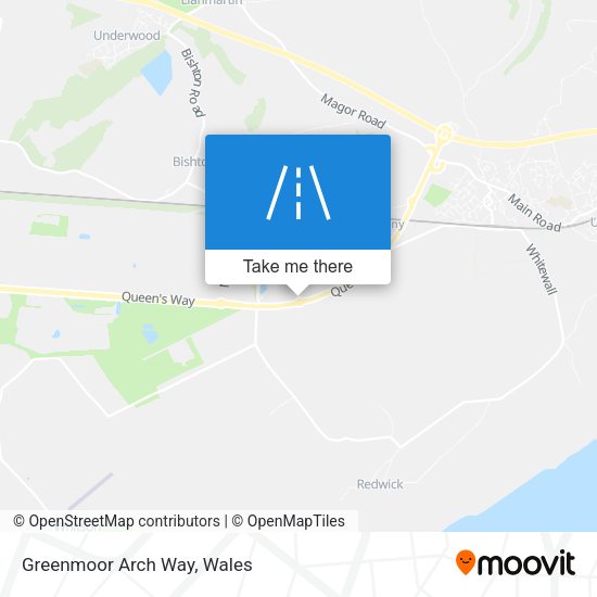 Greenmoor Arch Way map