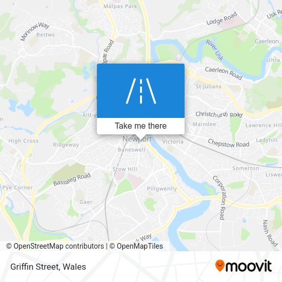 Griffin Street map