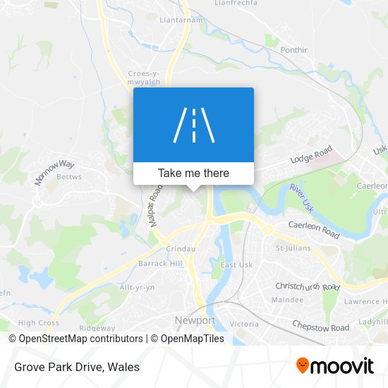 Grove Park Drive map