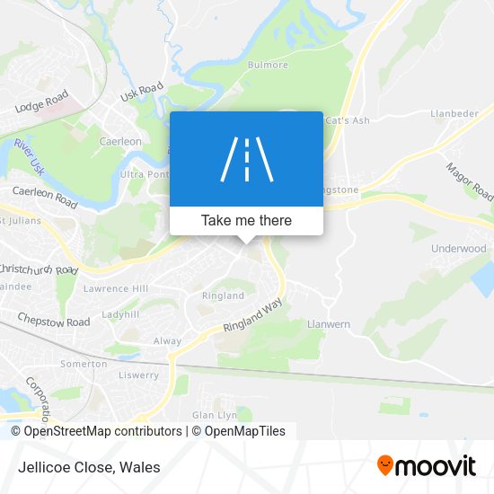 Jellicoe Close map