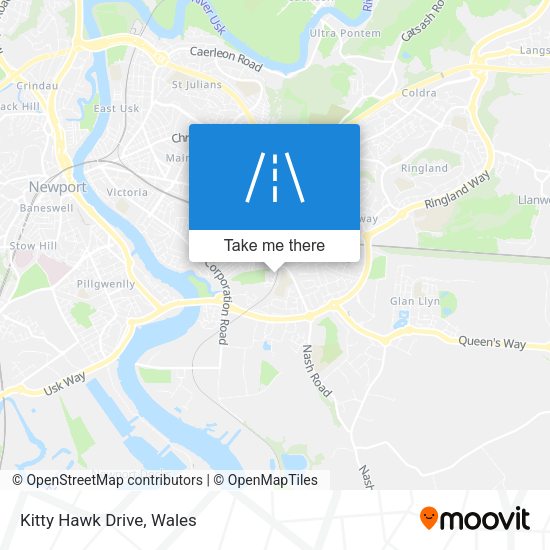 Kitty Hawk Drive map