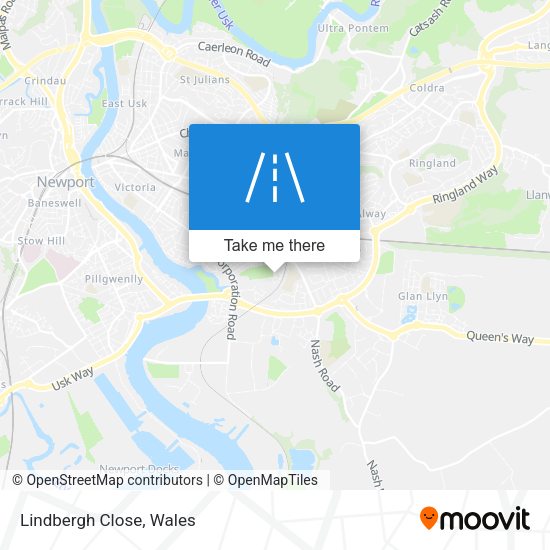 Lindbergh Close map