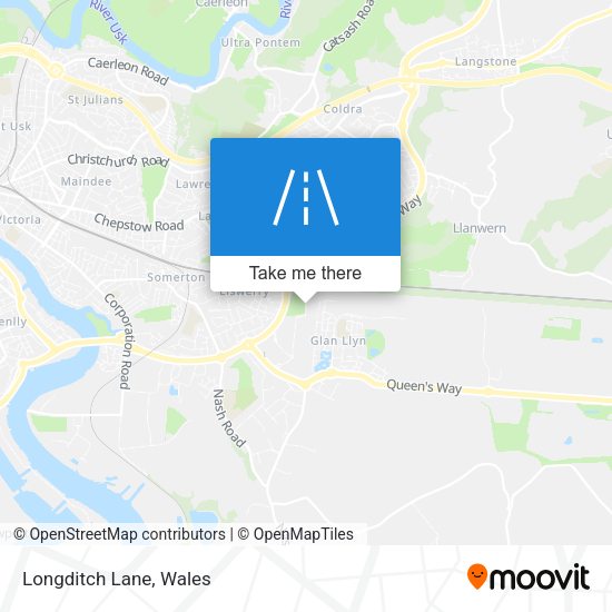 Longditch Lane map