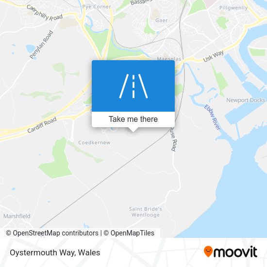 Oystermouth Way map