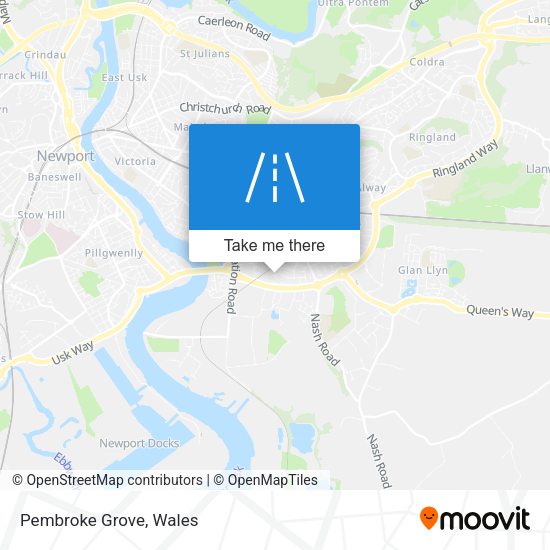 Pembroke Grove map