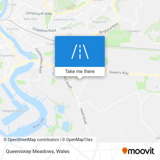 Queensway Meadows map
