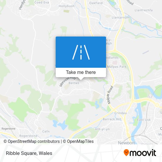Ribble Square map