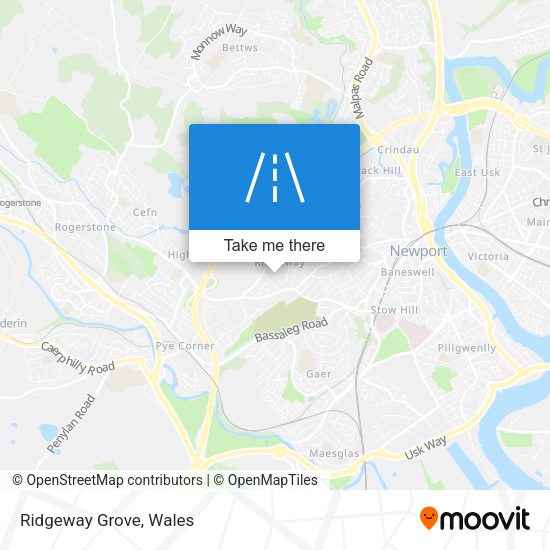 Ridgeway Grove map