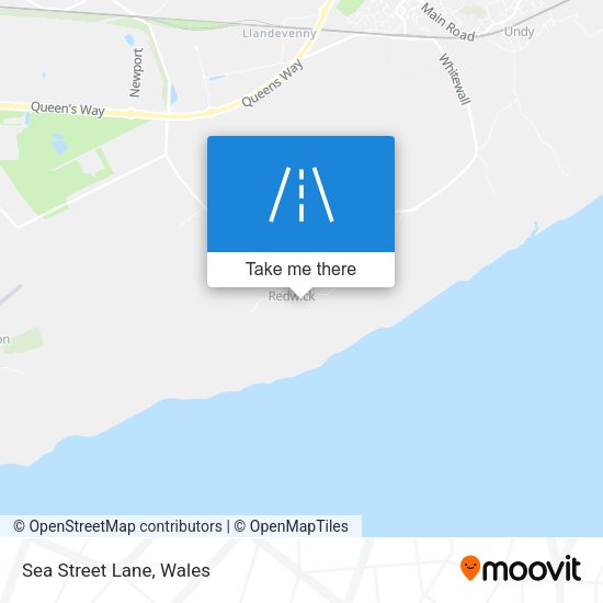 Sea Street Lane map