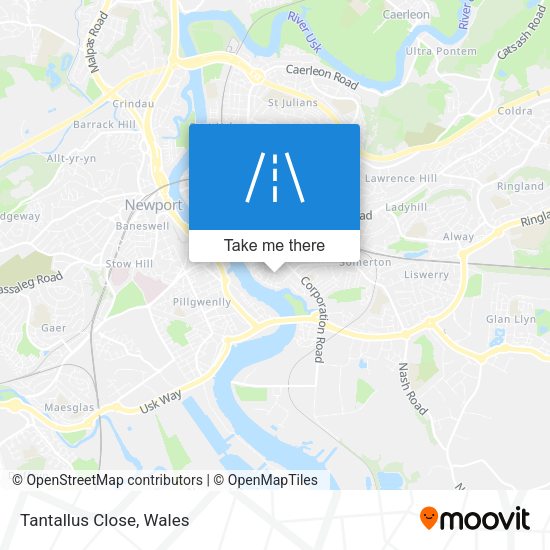 Tantallus Close map