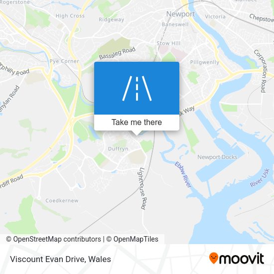 Viscount Evan Drive map