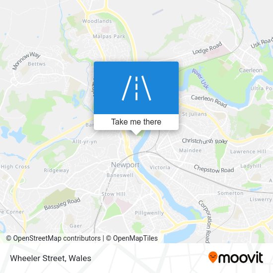 Wheeler Street map