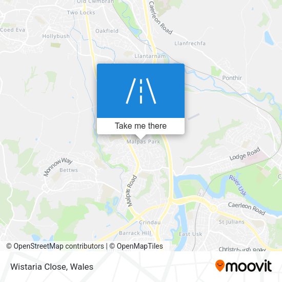 Wistaria Close map