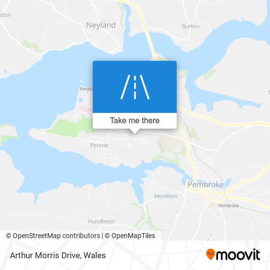 Arthur Morris Drive map