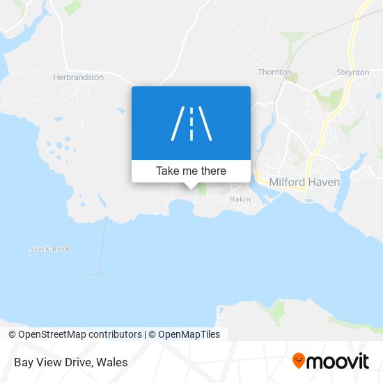 Bay View Drive map