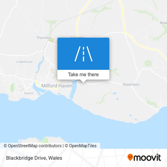 Blackbridge Drive map