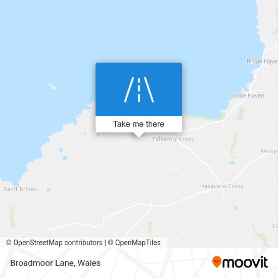 Broadmoor Lane map