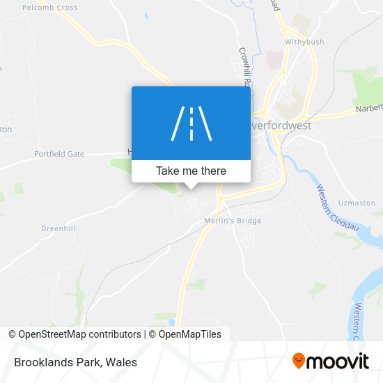 Brooklands Park map