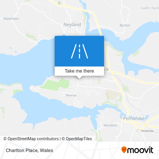 Charlton Place map