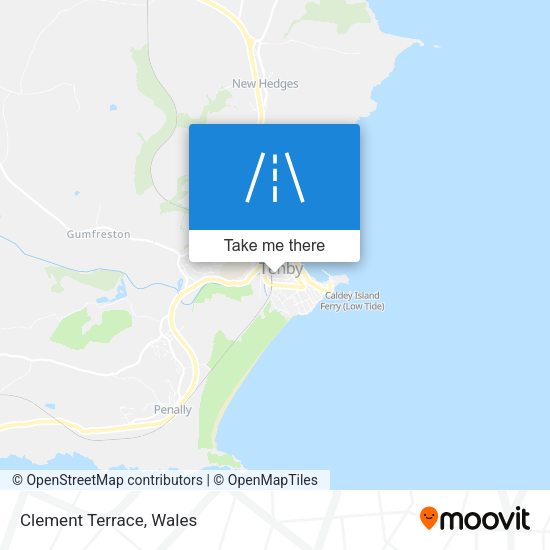 Clement Terrace map