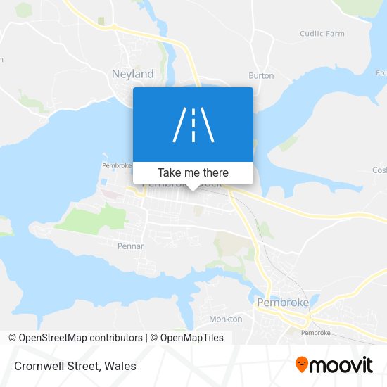 Cromwell Street map