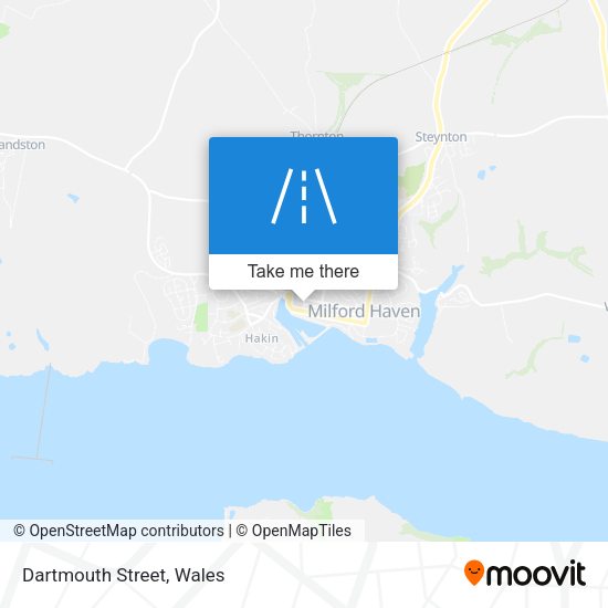 Dartmouth Street map