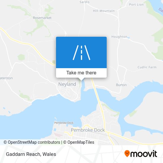 Gaddarn Reach map