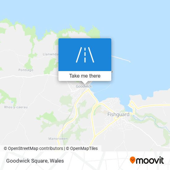 Goodwick Square map