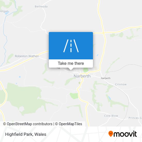Highfield Park map