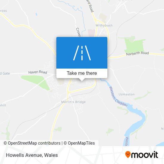 Howells Avenue map