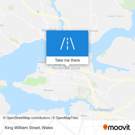 King William Street map