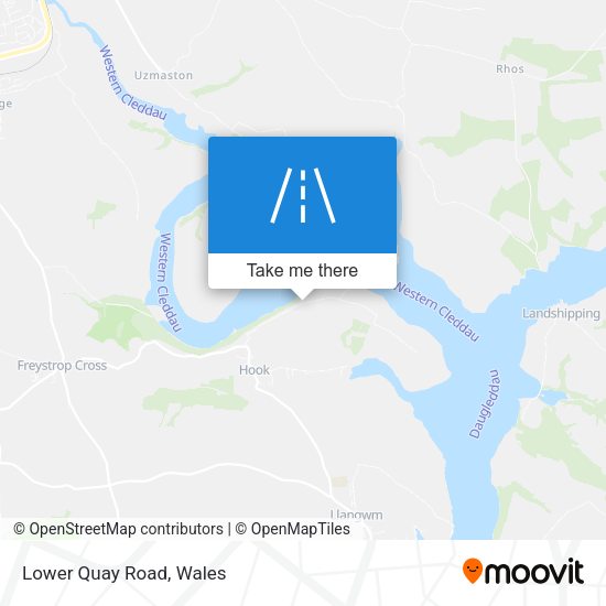 Lower Quay Road map