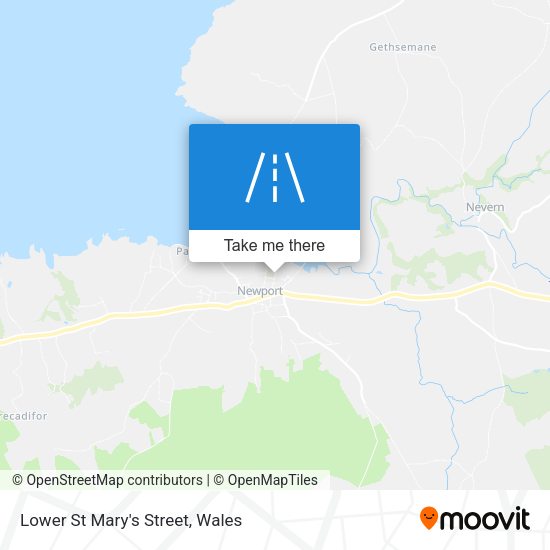 Lower St Mary's Street map