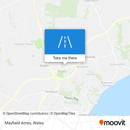 Mayfield Acres map